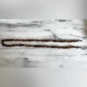 Tortoise Shell Chain Eyewear Holder